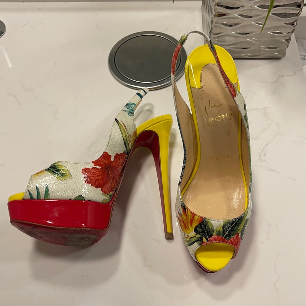 Christian Louboutin size 37 red soles